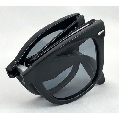 Ray-Ban faltbare polarisierte Sonnenbrille grau RB4105-601 aus Japan