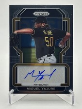 Miguel Yajure 2022 Panini Prizm Rookie RC Auto ( Pirates )