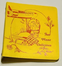 VTG Western Airlines Cookbook Just Plane Delicious 70s Aviation Memorabilia