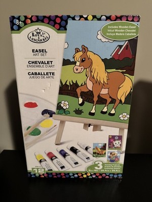  Royal Langnickel Easel Art Set 3 Painting Projects Kids Children