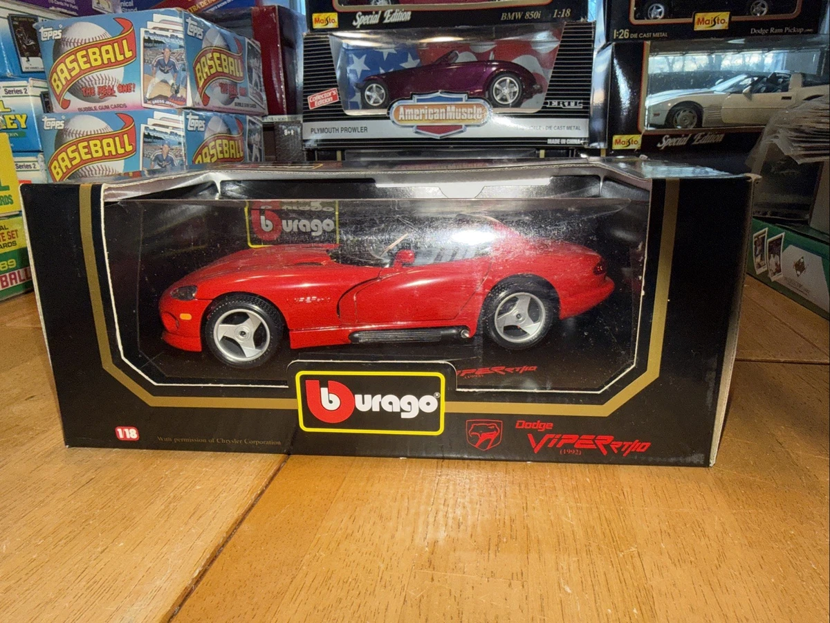 Bburago Dodge Viper RT/10 Contemporary Manufacture Diecast Cars