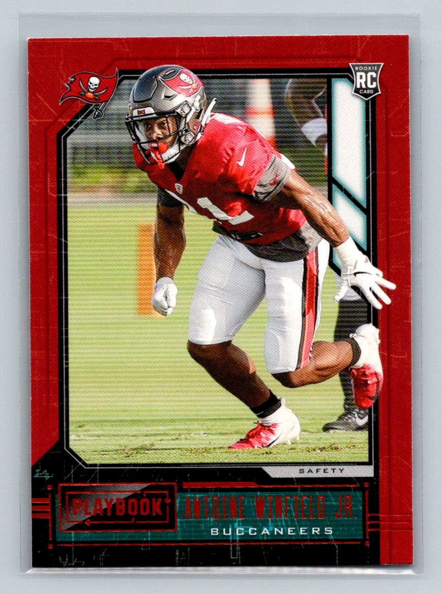 Antoine Winfield Jr. Panini Playbook #156 Orange