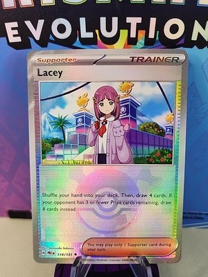 Lacey - (Poke Ball Pattern) 114/131 Prismatic Evolutions Holo NM/M