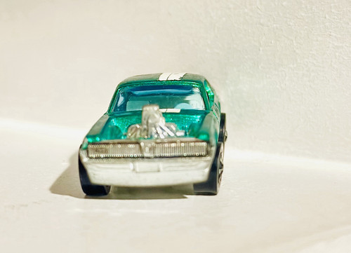 Mattel 1968 Hot Wheels Redline 1970 Green White Int Nitty Gritty Kitty