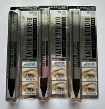 Maybelline Tattoo Studio Brow Lift Stick 264 Clear Lot of 3