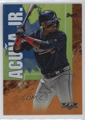 2019 Topps Fire Orange /299 Ronald Acuna Jr Ronald Acuña Jr #37 nd3