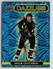 Jakob Chychrun - 2021-22 Upper Deck Dazzlers Blue #DZ-3 Arizona Coyotes