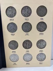 1937-47 P, D, S.  Walking Liberty. Half set Complete