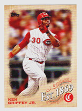 KEN GRIFFEY JR ⚾ INSERT ⚾ 2019 TOPPS * EST. 1869 #EST-13 * FREE SHIPPING