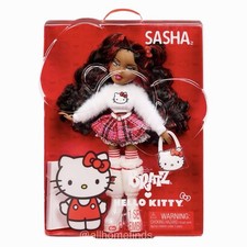 Bratz x Hello Kitty Sasha Fashion Doll Sanrio Collaboration - NEW IN BOX
