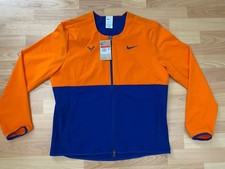 Men's Size Large- Nike Spring Rafael Nadal Tennis Jacket - Orange CV2713-834