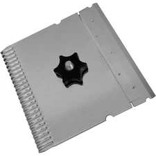 STAINLESS STEEL REPLACEMENT JULIENNE REVERSIBLE STRAIGHT/WAFFLE BLADE WITH KNOB