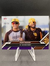 2024 Topps NOW Road to Opening Day Manny Machado Purple /25 Padres #OD-281