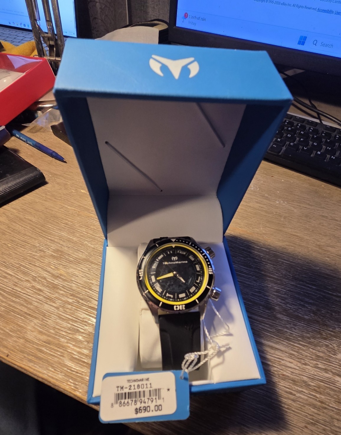 Technomarine Dual Zone Automatic Skeleton  Watch … - image 1