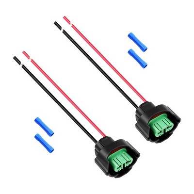 H8 H9 H11 Female Wiring Harness Adapter 880 881 Fog Light Socket 2 Pcs