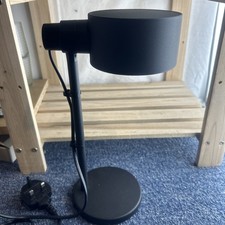 IKEA LOVMANAD Work Table Lamp Matt Black Metal Bulb Included