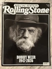 BOBBY WEIR 1947 - 2026  THE GRATEFUL DEAD Rolling Stone Magazine March 2026