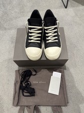 Rick Owens Ramones Black Leather EU44