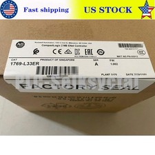 Allen-Bradley AB 1769-L33ER / A CompactLogix 2MB Enet Controller US Free Tax