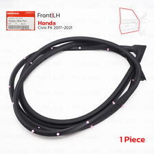 Fits Honda Civic FK Hatchback 2017 - 21 Front Lh Door Rubber Seal Weatherstrip