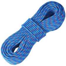 10.2mm Dynamic Climbing Rope 60M 197ft Outdoor Rock Climbing Rope Blue