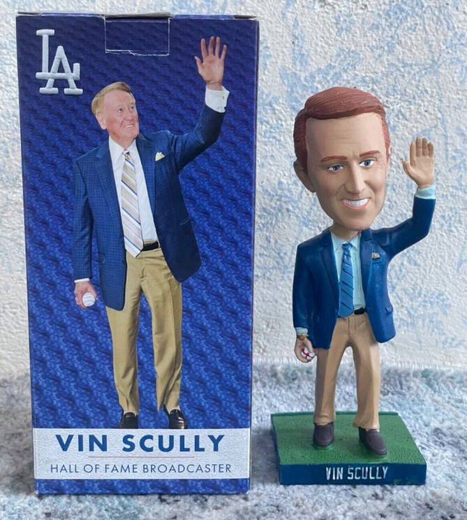 Vin Scully 2015 Los Angeles Dodgers FAN FAREWELL Bobblehead