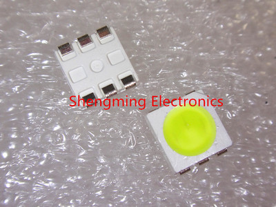 1000pcs 5050 White SMT LED PLCC-6 3-CHIPS 5050 smd led Mid-power