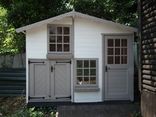 2 storey  Mickey & Minnie playhouse 10 x 5 Ex Demo Model