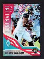 2018 PHOENIX ADRENALINE RUSH PINK #18 LEONARD FOURNETTE 16/199 JAGUARS JAGS