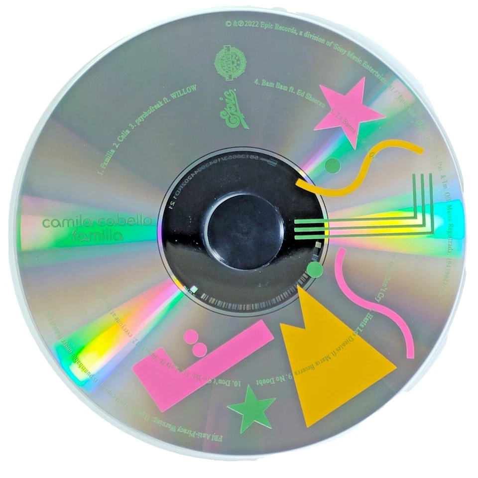 Camila Cabello Signed Familia CD Cover Framed Beckett BAS COA Fifth Harmony Pop - Image 3 of 4