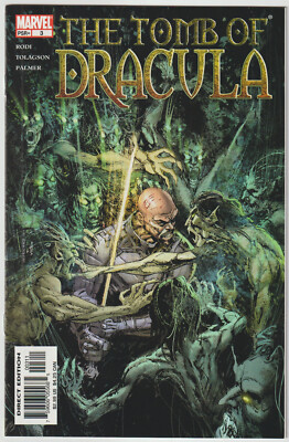 Tomb of Dracula #3 (Feb 2005, Marvel), NM+ condition (9.6), Blade appearance, B