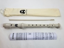 Image of 'A-Star Music' REC01BE Descant School Recorder -3 Piece Plastic-Key of C -Beige