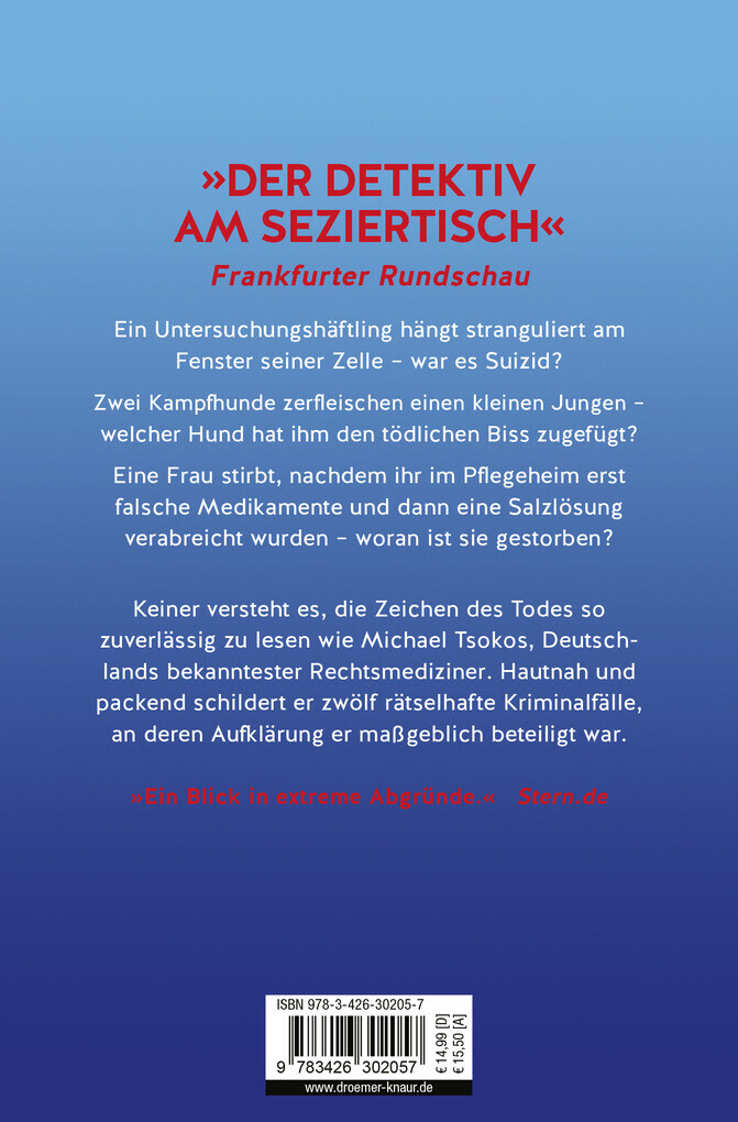 Thumbnail - Die Zeichen Des Todes | Michael Tsokos | 2019 | Deutsch