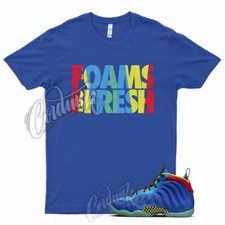 FTF T Shirt for N Little Posite One Game Royal Laser Blue Green Yellow Strike