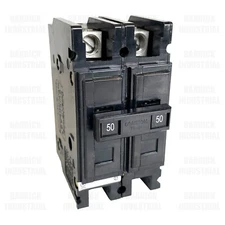QC2050 Eaton Cutler Hammer Westinghouse Type QC 2P 50A 120V 240V lug to lug