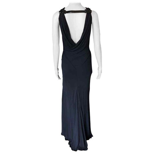 Jean Paul Gaultier Open Back Black Maxi 