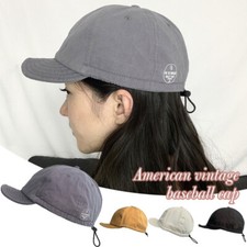 Mens Vintage Cotton Baseball Cap Unisex Adjustable Hat Soft Short Brim Cap