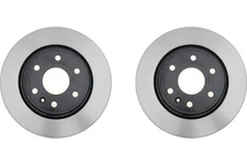 Front PAIR Raybestos Disc Brake Rotor for 2008-2017 Buick Enclave (60811)