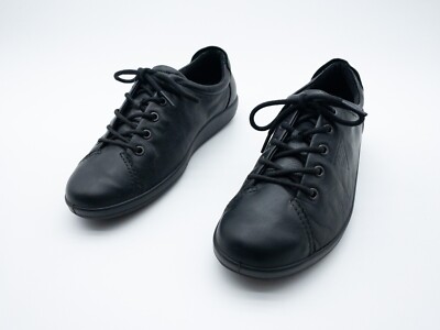 ecco Soft 2.0 Damen Sneaker Schnürschuh Halbschuh Schnürschuh Gr 38 Art 18436-98