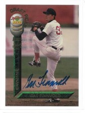 1994 Signature Rookies Draft Picks Signatures #92 Gar Finnvold RC Auto SP