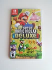 New Super Mario Bros. U Deluxe Game in Case! Nintendo Switch! Brothers