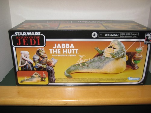 Star Wars Jabba The Hut & Salacious B.Crumb Set Black Series Return of the Jedi