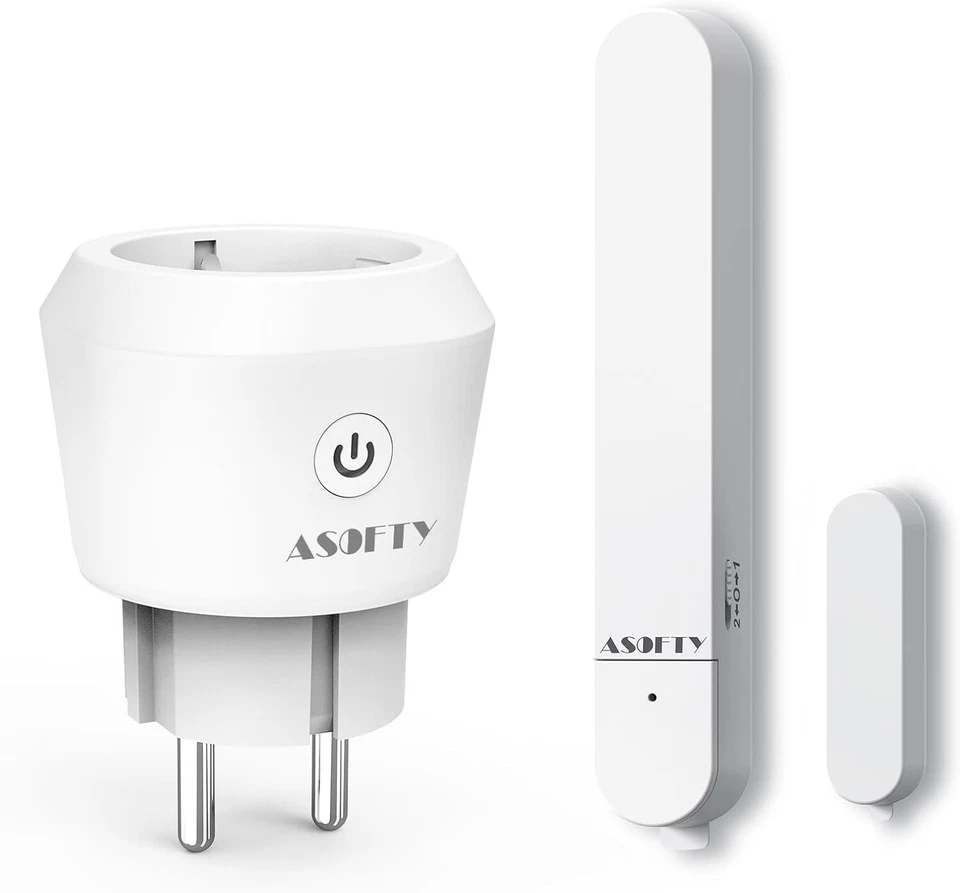 Fensterkontaktschalter Für Dunstabzugshaube Funk Abluftsteuerung Ofen Kamin DHL - Bild 4 von 4