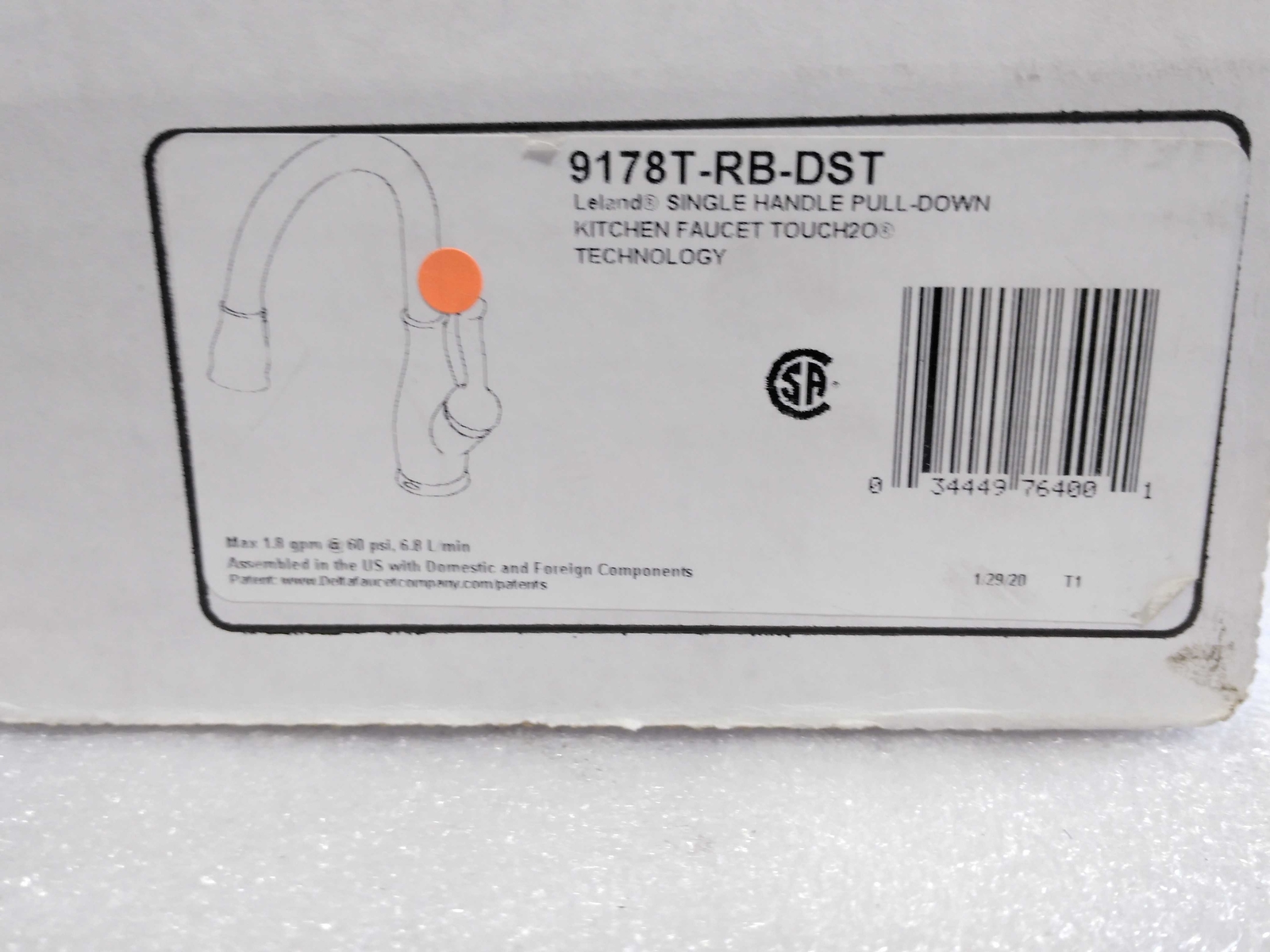 Delta Leland Kitchen Faucet Bronze Dandk Organizer