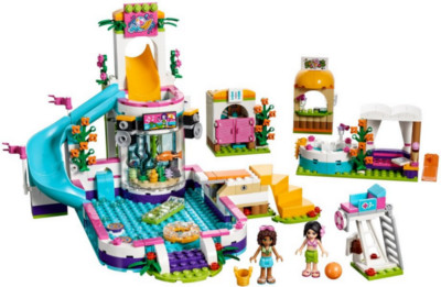 kr pr プリチャン LEGO 41313 - Friends: Heartlake Summer Pool - 2017 - NO BOX | eBay