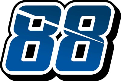 NEW FOR 2025 #88 Shane Van Gisbergen Racing Sticker Decal - Sm