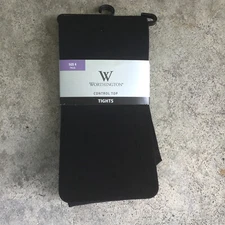 Worthington Control Top Black Tights Size 4