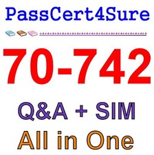 Best Exam Practice Material For 70-742 Exam Q A SIM