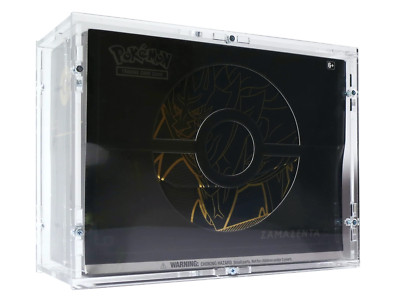 Acryl Case passend für Pokemon ETB TTB Top Elite Trainer Plus Zacian Zamazenta