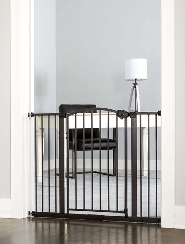 Baby Safety Fence Gate Extra Wide Door Arched Decor Walk Thru Child Dog Cat Pet - Picture 3 of 6